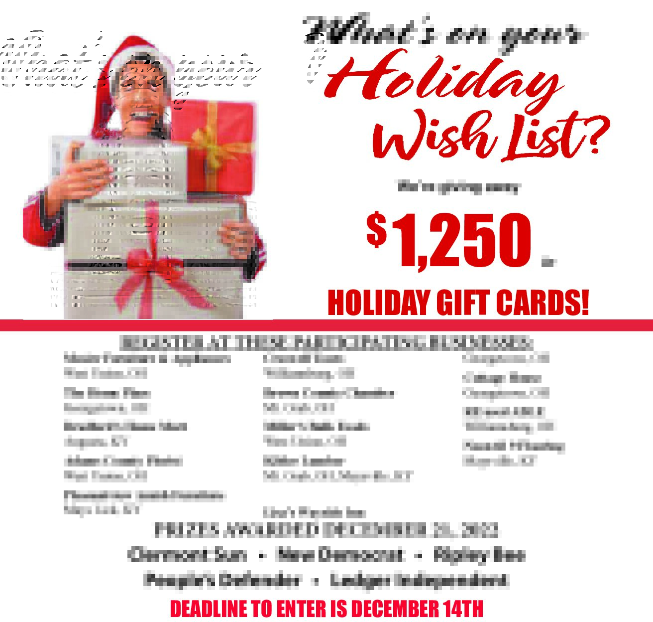 Wish List 2022 The Ripley Bee