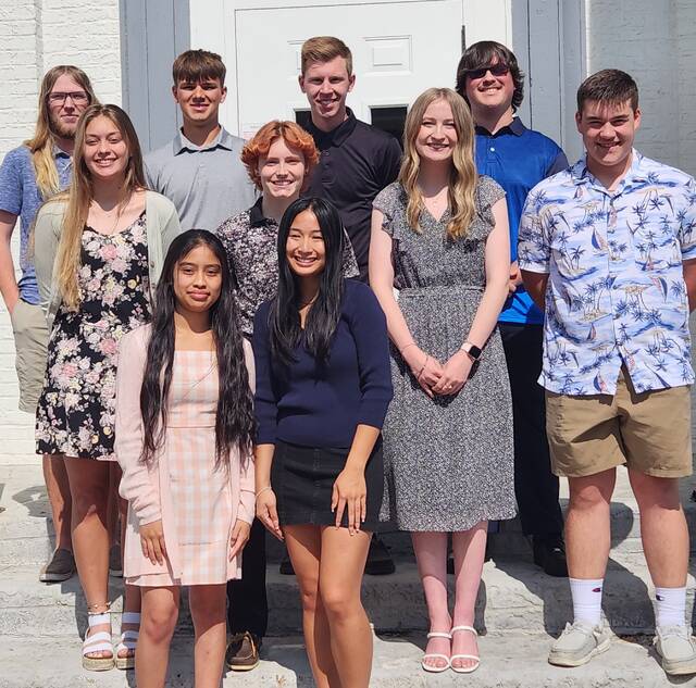 129750398_web1_20230612_163759
Brown County Foundation scholarship recipients (front to back, left to right): Glendy Macario, Olivia Henson, Natalee McCann, Beckett Blakely, Sarah Wolfer, Kyle Berry, Peyton Schadle, Jaxon Galley, Clayton Caldwell, and Drew Applegate.