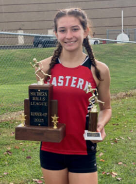 130124008_web1_brandy-shular-copy
A successful cross country season continued for Eastern High School junior Brandy Shular, as she qualified for this years OHSAA Division III State Cross Country Meet. Photo provided