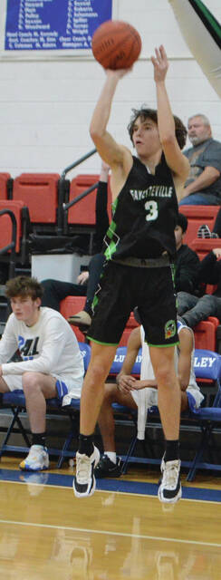 130283924_web1_ayden-wells-2
Fayettevilles Ayden Wells led the way in scoring with 15 points in the Rockets Jan. 5 win at Ripley. Photo by Wade Linville