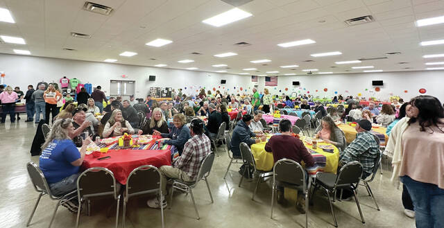 130520337_web1_fiesta-fur-paws
This years Fiesta-Fur-Paws, the Brown County Humane Societys biggest fundraiser of the year, was a great success on April 6 with a large crowd in attendance. Photo by Wade Linville