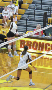 Lady Broncos top Williamsburg, rise to 6-7