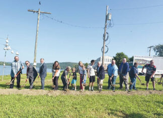 
			
				                                A ceremonial ground breaking was held in Ripley on Aug. 11 to celebrate the $16,387,086 Appalachian Community Grant Fund project that will go towards riverfront improvements along Front Street at the banks of the Ohio River. Photo by Wade Linville
 
			
		