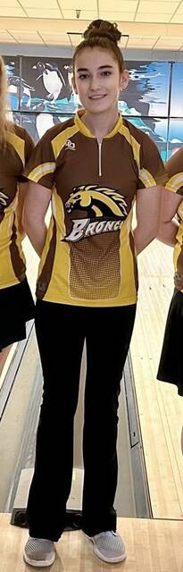 132161781_web1_IMG_5159
Senior Kendal Fightmaster has been making her mark in the girls bowling record books at Western Brown High School, surpassing 30,000 career pins with a 380 series at Community Lanes on Feb. 13. Photo provided